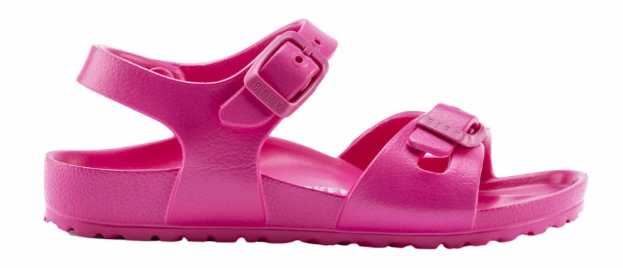 Enfant Birkenstock | Sandales Birkenstock Enfant Rio Eva Violet Betterave Narrow