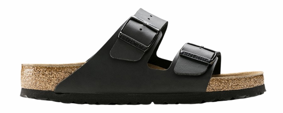 Homme Birkenstock | Sandales Birkenstock Unisexe Arizona Bf Black Soft Footbed