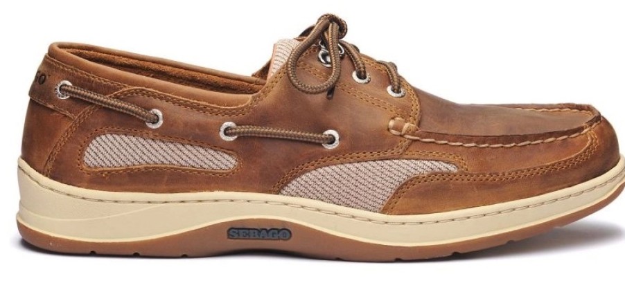 Homme Sebago | Chaussures Bateau Sebago Men Clovehitch Ii Fgl Waxed Walnut