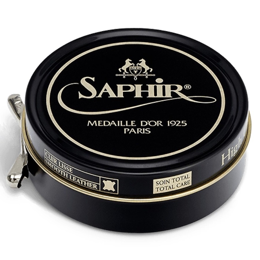 Accessoires Saphir | Pate De Luxe Saphir Medaille D'Or Marron Cognac