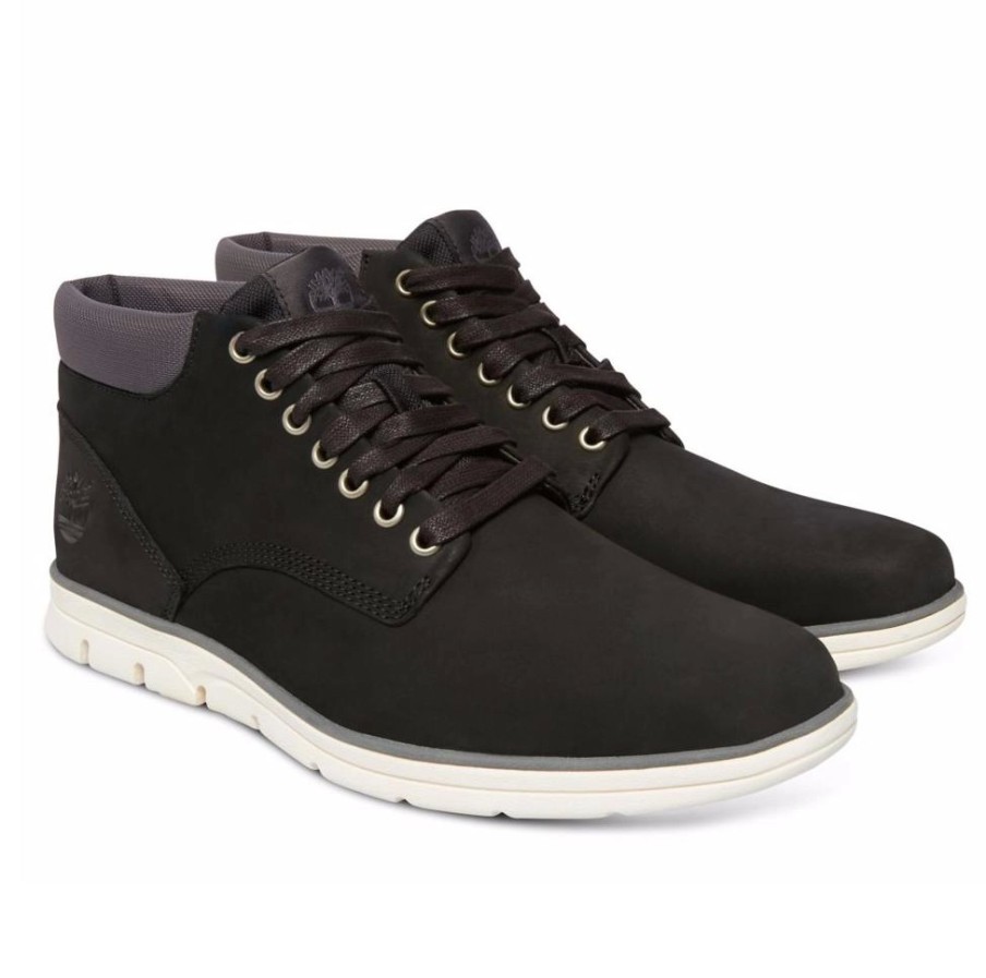 Homme Timberland | Timberland Men Bradstreet Chukka Leather Black Nubuck