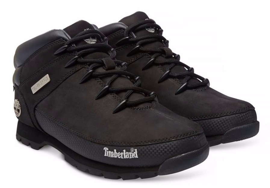 Homme Timberland | Timberland Men Euro Sprint Hiker Black Nb Black