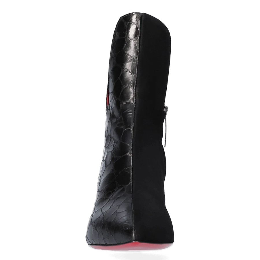 Femme Jan Jansen | Bottines Jansen Women Louise Coco Metal Nero Cam Nero