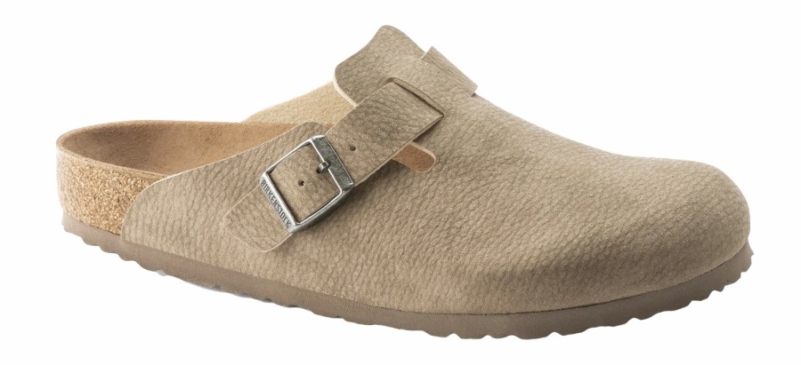 Homme Birkenstock | Sabots Birkenstock Homme Boston Bs Desert Dust Gray Taupe Narrow