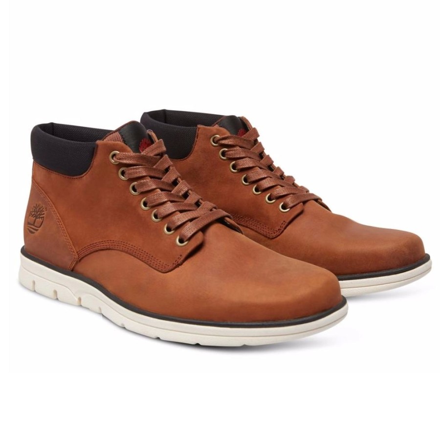 Homme Timberland | Timberland Men Bradstreet Chukka Leather Red Brown