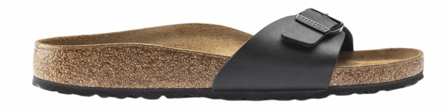 Homme Birkenstock | Sandales Birkenstock Unisexe Madrid Bf Black Regular