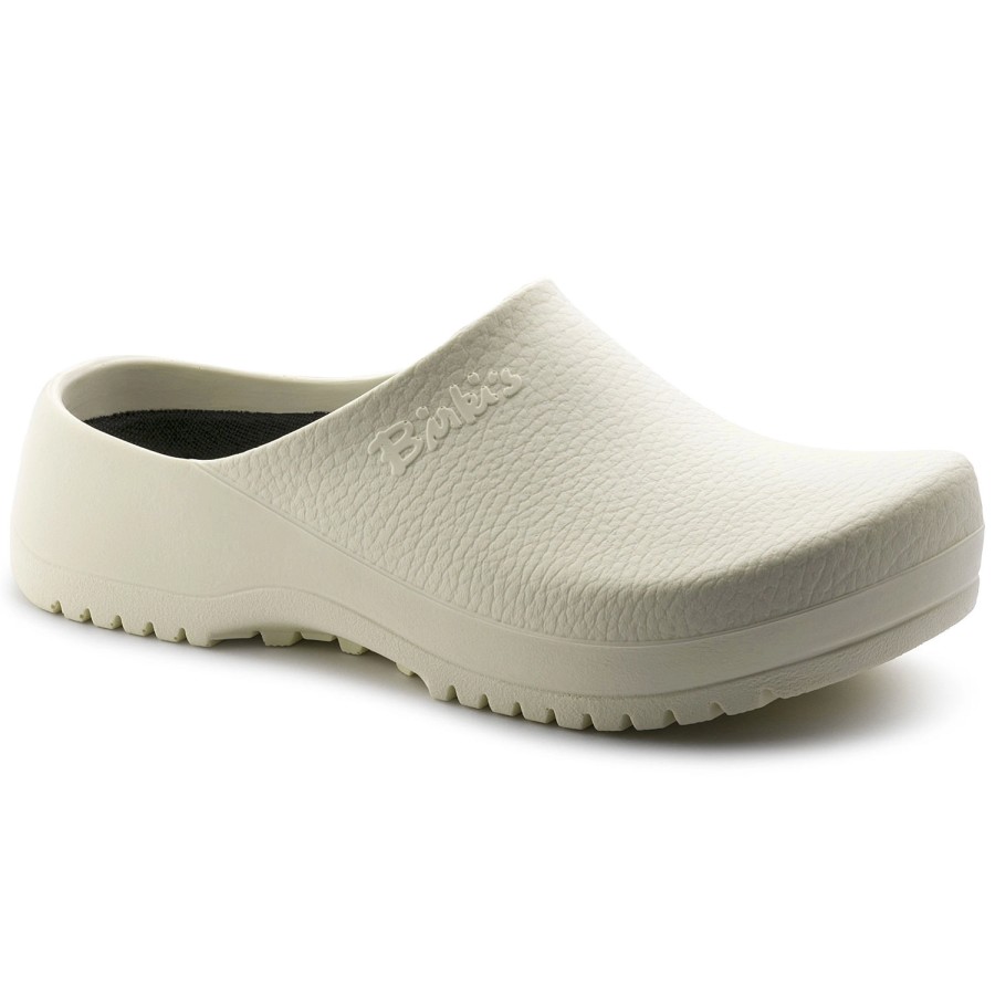 Femme Birkenstock | Sabots Birkenstock Unisexe Birki Super Blanc Regular