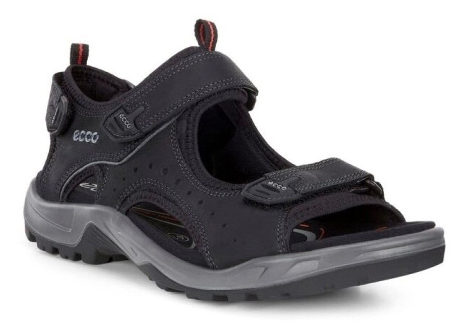 Homme Ecco | Sandales Ecco Men Offroad Black