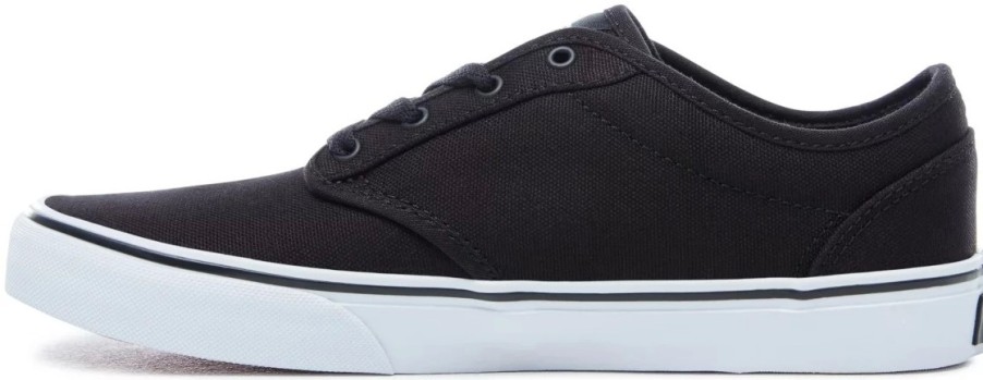 Enfant Vans | Baskets Vans Enfant Atwood Canvas Black White