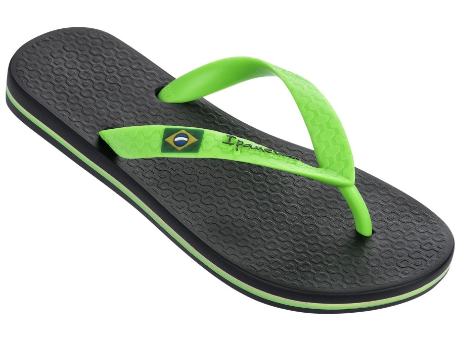 Enfant Ipanema | Tongs Ipanema Classic Brasil Kids Black/Green