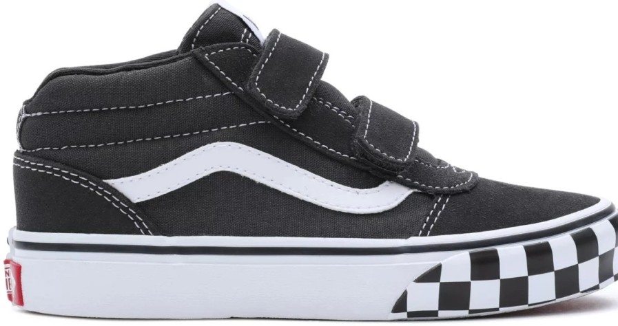 Enfant Vans | Baskets Vans Jeunesse Ward Mid V Check Bumper Unexplored