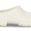 Femme Birkenstock | Sabots Birkenstock Unisexe Alpro A640 With Steel Toe Cap White