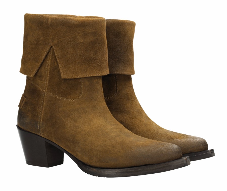 Femme Shabbies Amsterdam | Bottes Shabbies Amsterdam Femmes Lure Mid Boot Warm Brown