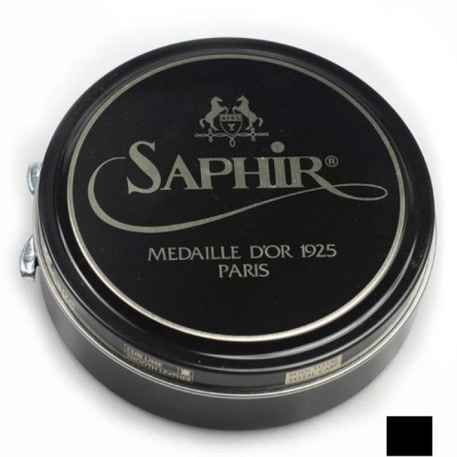 Accessoires Saphir | Pate De Luxe Saphir Medaille D'Or Noire