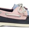 Homme Sebago | Chaussures Bateau Sebago Men Portland Archive Navy Blue Soft Pink Soft Blue