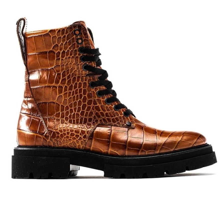 Femme Rehab | Boots Rehab Women Keet Croco Cognac