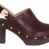 Femme Scholl | Sandales Scholl Women Miami Clog B/S Dark Brown