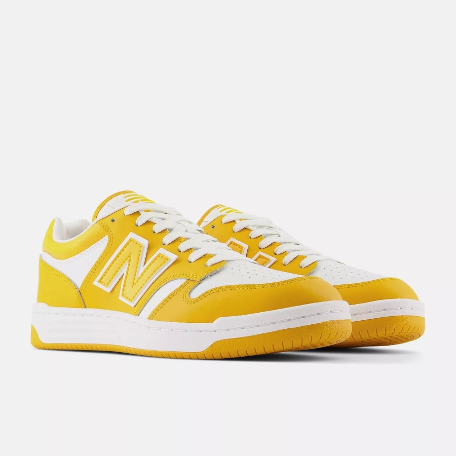 Enfant New Balance | Baskets New Balance Enfant Phb480 Wa Varsity God White