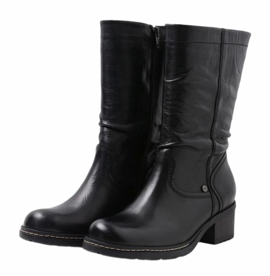 Femme Wolky | Bottines Wolky Femme Edmonton Black