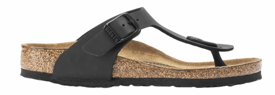 Enfant Birkenstock | Tongs Birkenstock Enfant Gizeh Bf Black Regular