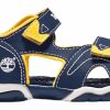 Enfant Timberland | Timberland Youth Adventure Seeker 2 Strap Bleu Marine Jaune