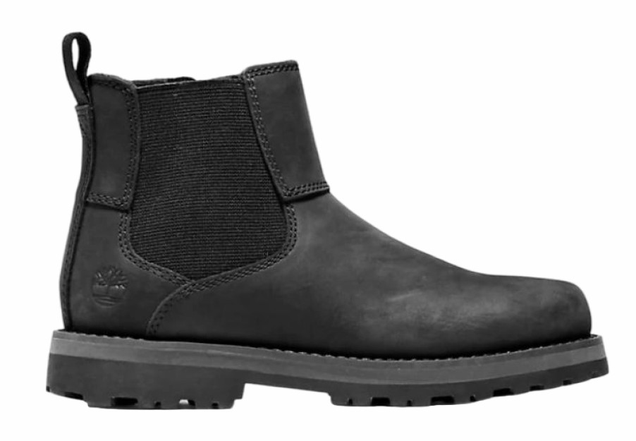 Enfant Timberland | Chaussures Timberland Youth Courma Kid Chelsea Black