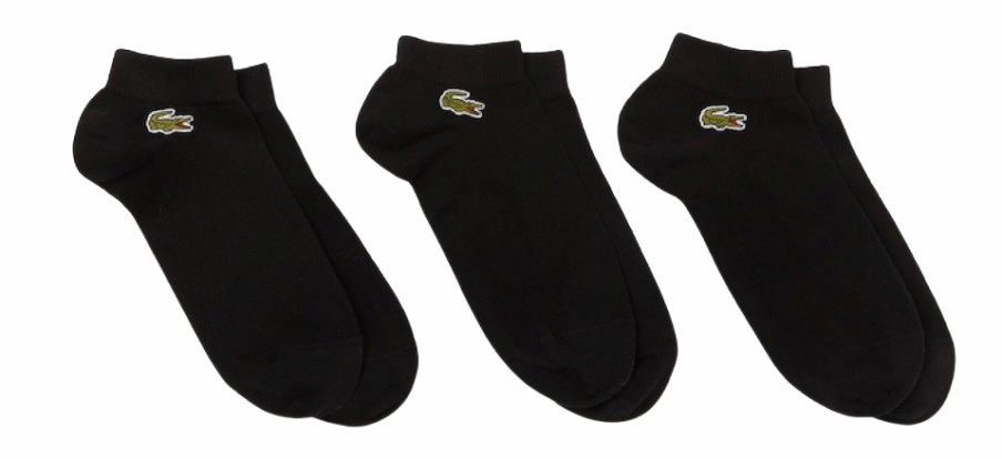 Accessoires Lacoste | Chaussettes Lacoste Unisex Ra4183 Black