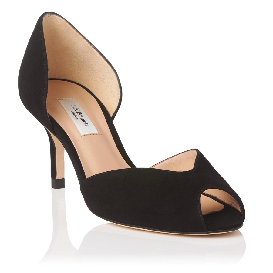 Femme LK Bennett | L.K. Bennett Tatiana Suede Black