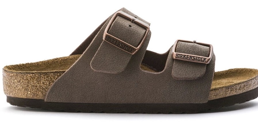 Enfant Birkenstock | Sandales Birkenstock Enfant Arizona Bf Mocca Nubuck