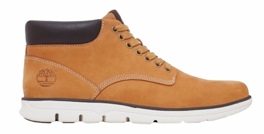 Homme Timberland | Timberland Mens Brown Bradstreet Chukka Leather Wheat