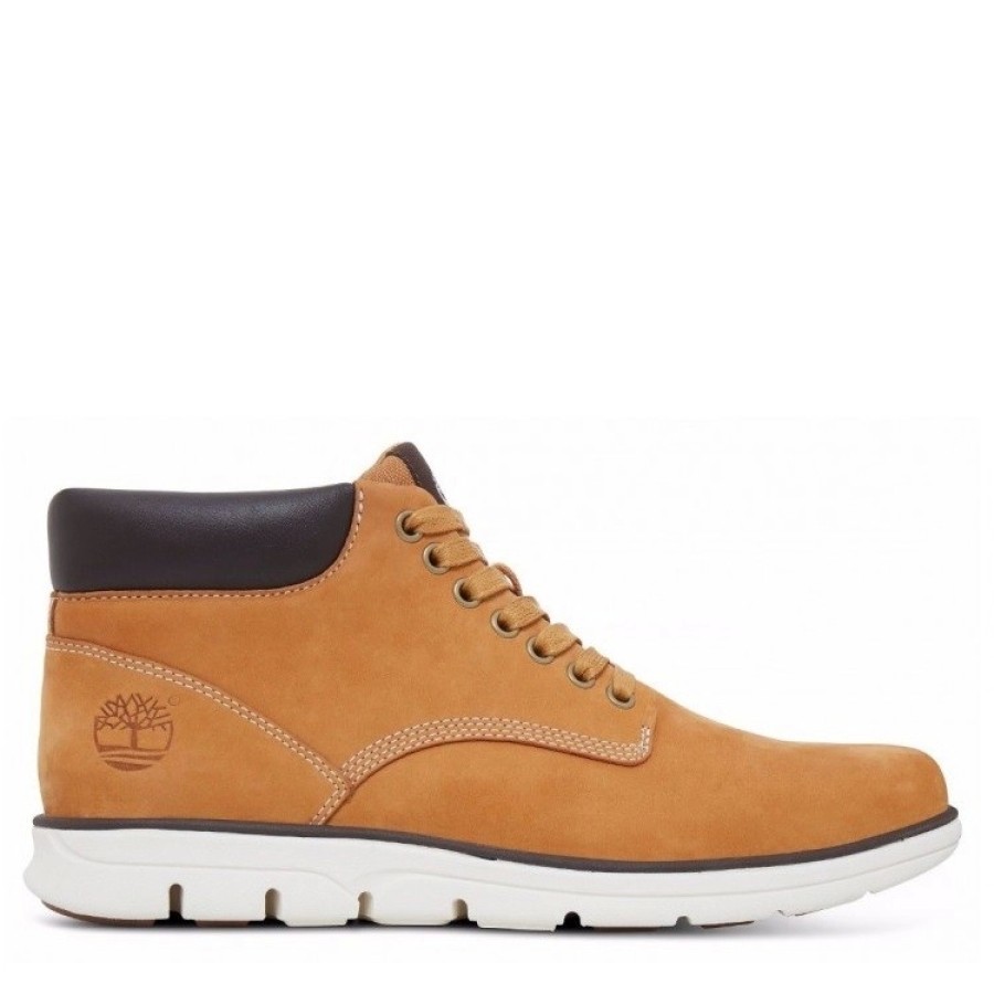 Homme Timberland | Timberland Mens Brown Bradstreet Chukka Leather Wheat