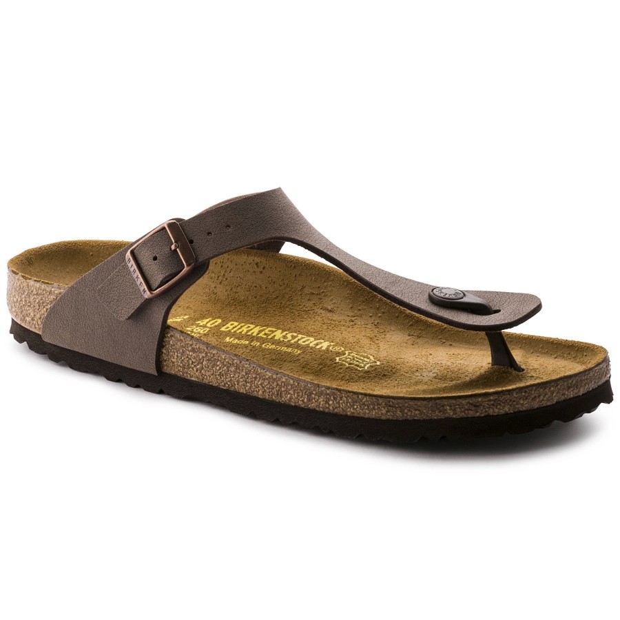 Homme Birkenstock | Tongs Birkenstock Homme Gizeh Bf Mocha Regular