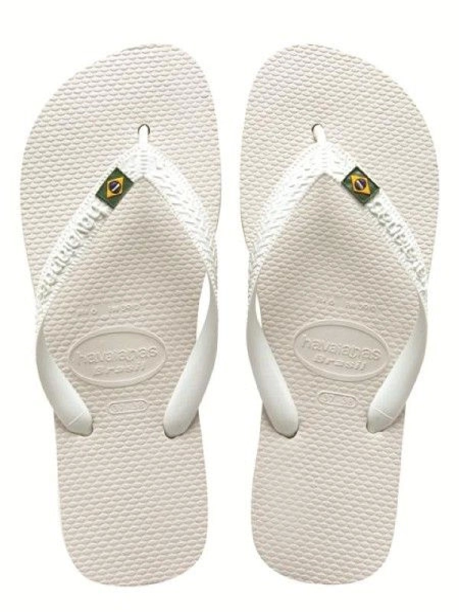 Enfant Havaianas | Tongs Havaianas Brasil Blanc