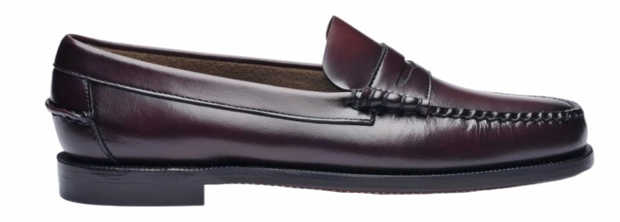 Homme Sebago | Sebago Hommes Classic Dan Brown Burgundy