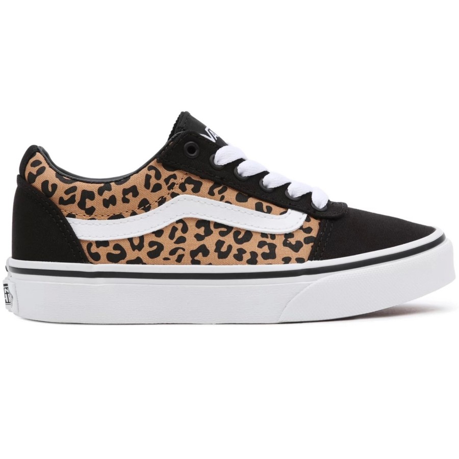 Femme Vans | Baskets Vans Youth Ward Cheetah Black Doe