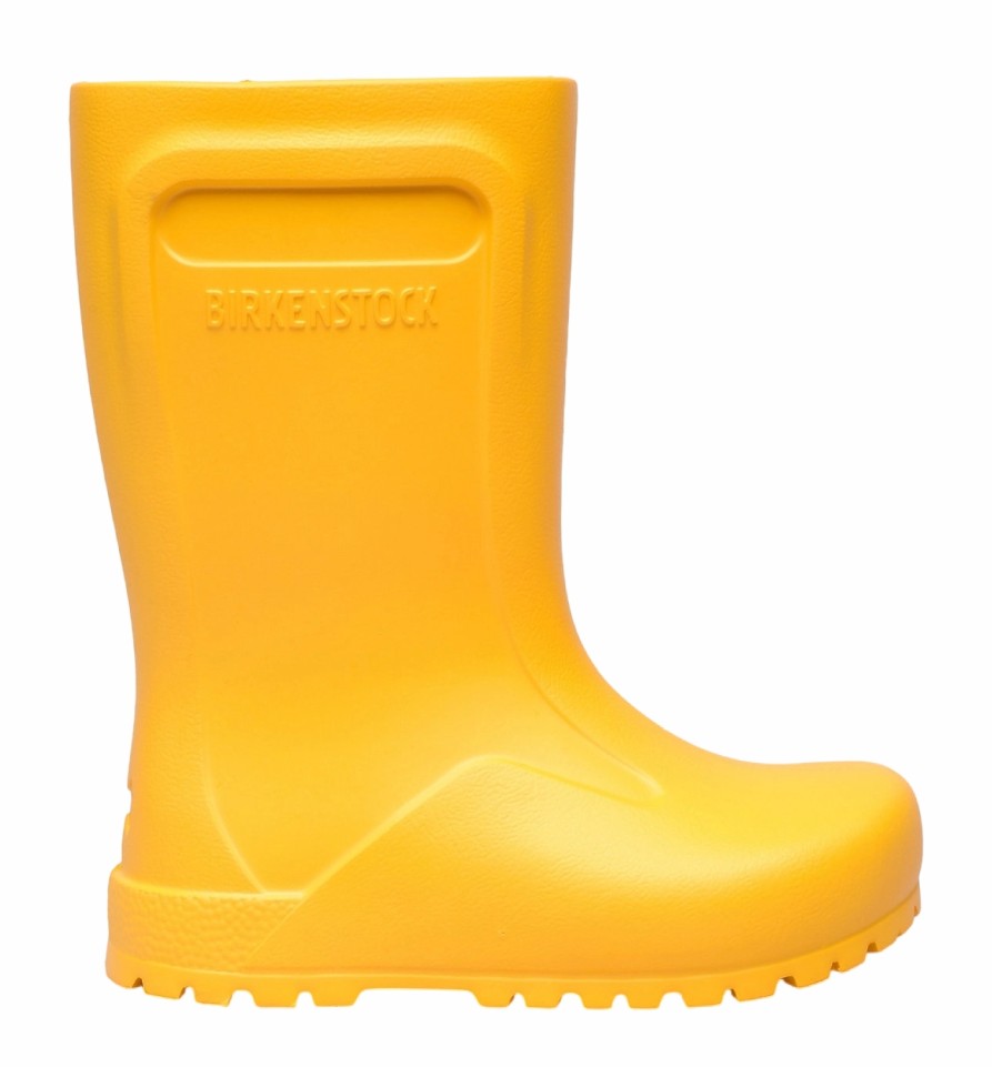 Enfant Birkenstock | Bottes En Caoutchouc Birkenstock Kids Derry Eva Scuba Jaune Regular