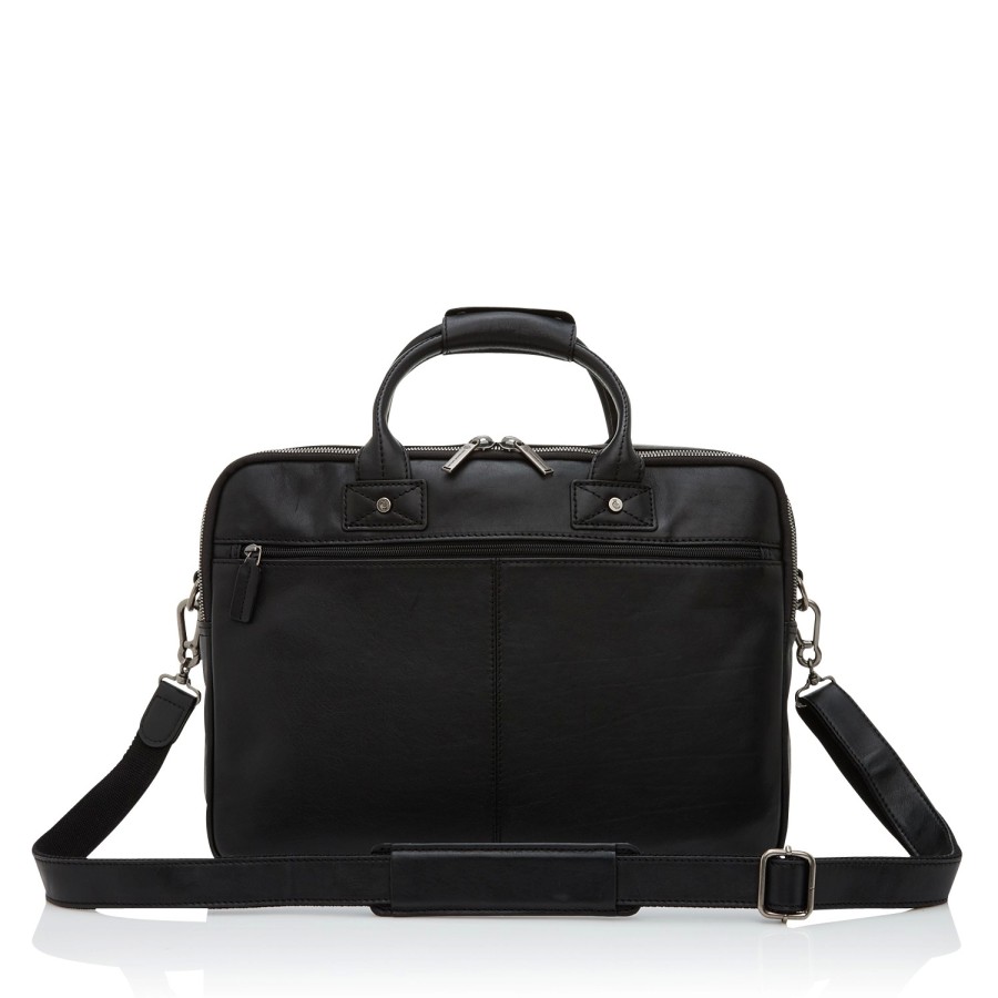 Accessoires Castelijn & Beerens | Sac D'Ordinateur Portable Castelijn & Beerens Firenze Noir Deluxe 15,6