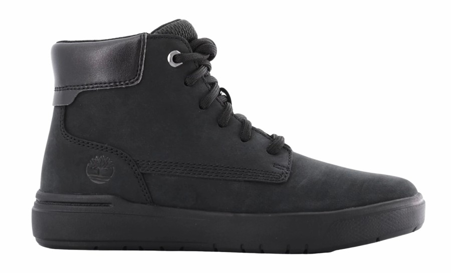 Enfant Timberland | Bottes Timberland Toddler Seneca Bay 6 Inch Side Zip Nubuck Jet Black