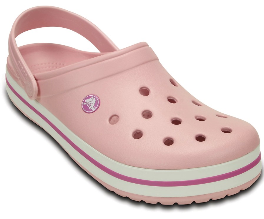 Femme Crocs | Sabot Medical Crocs Crocband Pearl Pink