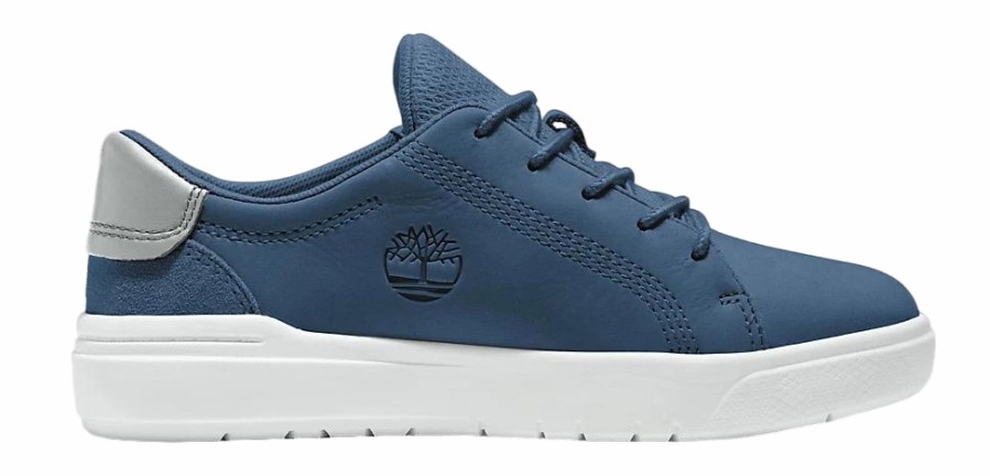 Enfant Timberland | Baskets Timberland Youth Seneca Bay Leather Oxford Dark Denim