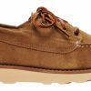 Homme Sebago | Chaussures Bateau Sebago Hommes Askookfield Suede Beige Camel