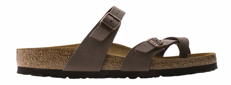 Homme Birkenstock | Sandales Birkenstock Unisexe Mayari Bf Mocca Regular