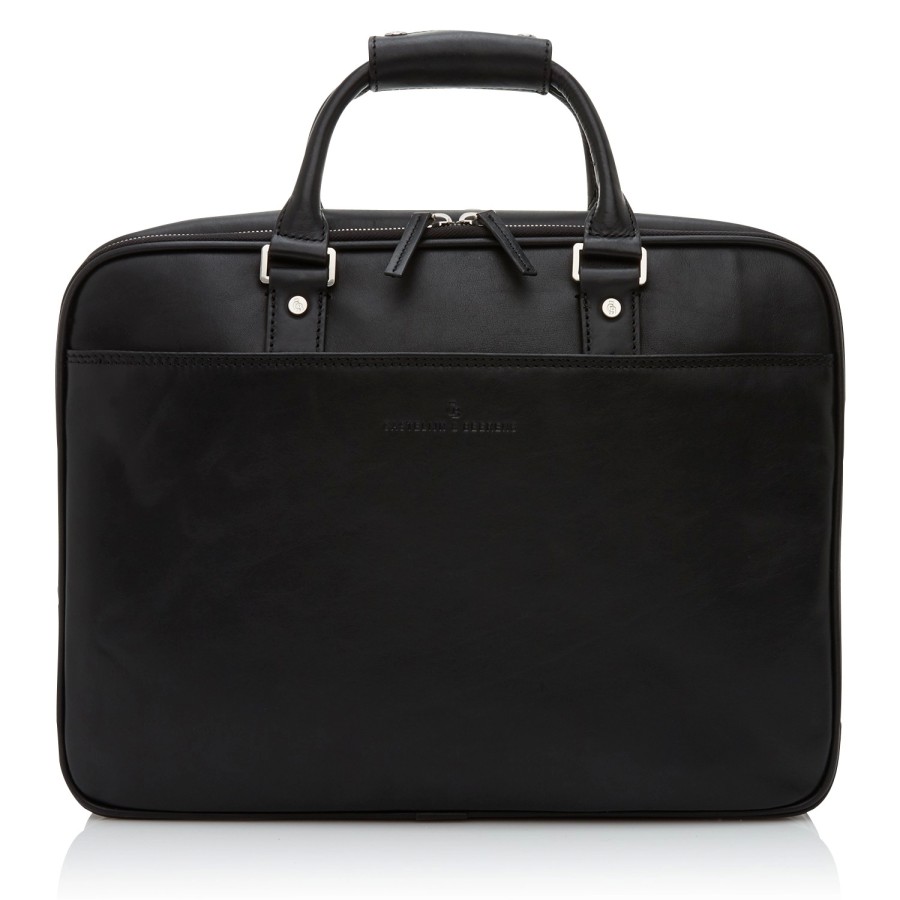 Accessoires Castelijn & Beerens | Sac D'Ordinateur Portable Castelijn & Beerens Verona Rits Noir 15,6