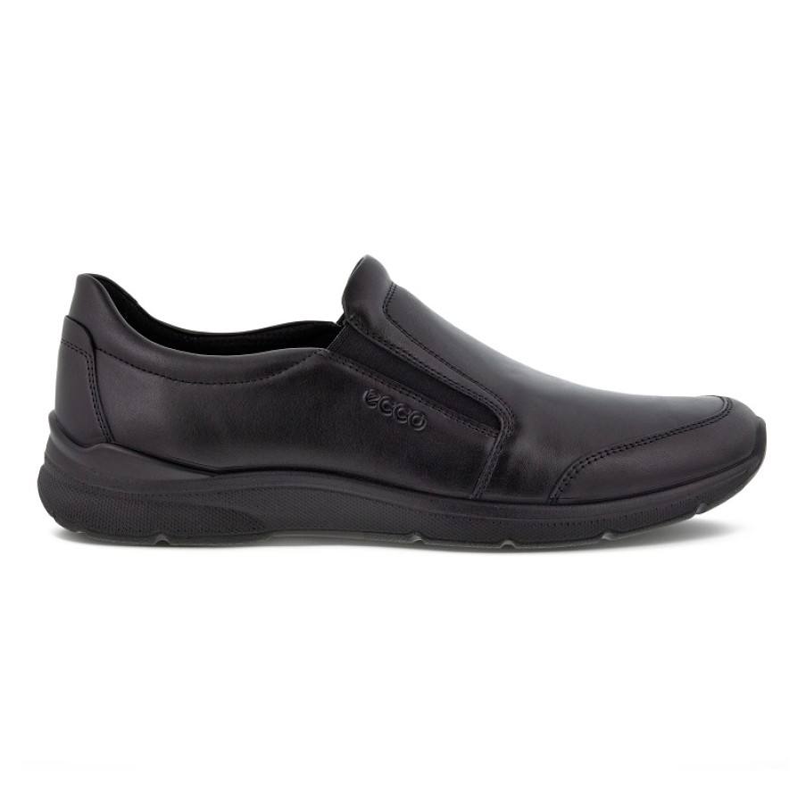 Homme Ecco | Mocassin Ecco Men Irving Black Oiled