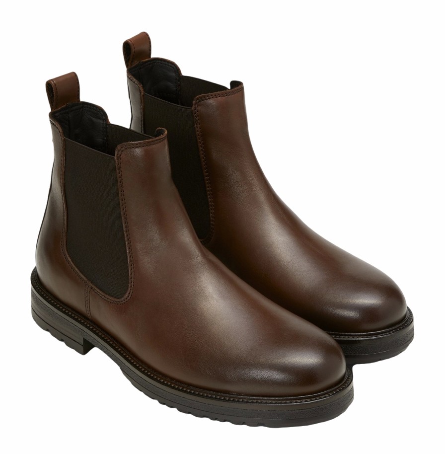 Homme Marc O'Polo | Bottines O'Polo Homme Rony 6A Dark Brown