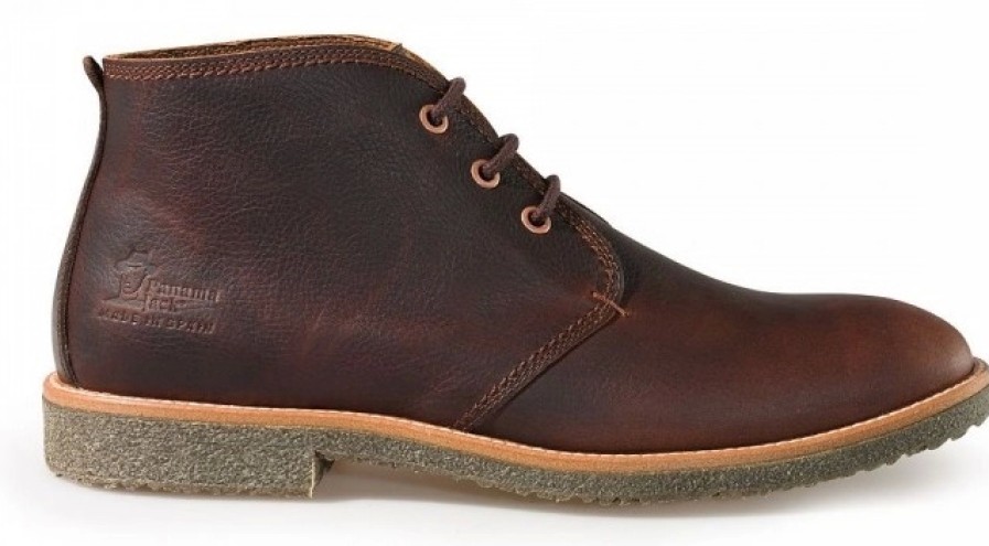 Homme Panama Jack | Chaussures Panama Jack Gael C9 Napa Grass Castano Chestnut