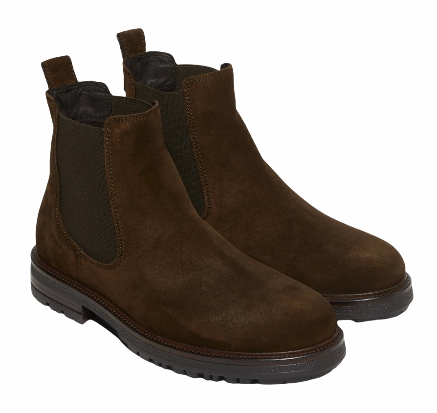 Homme Marc O'Polo | Bottines Marc O'Polo Homme Rony 6B Dark Brown