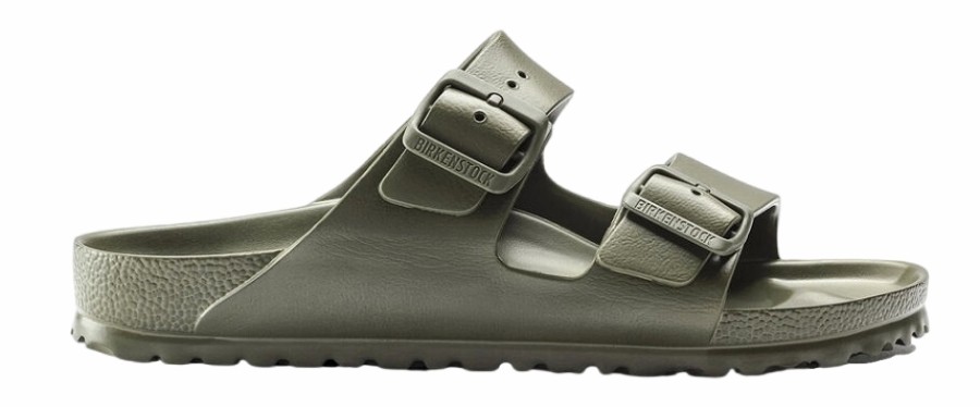 Femme Birkenstock | Sandales Birkenstock Women Arizona Eva Khaki Narrow