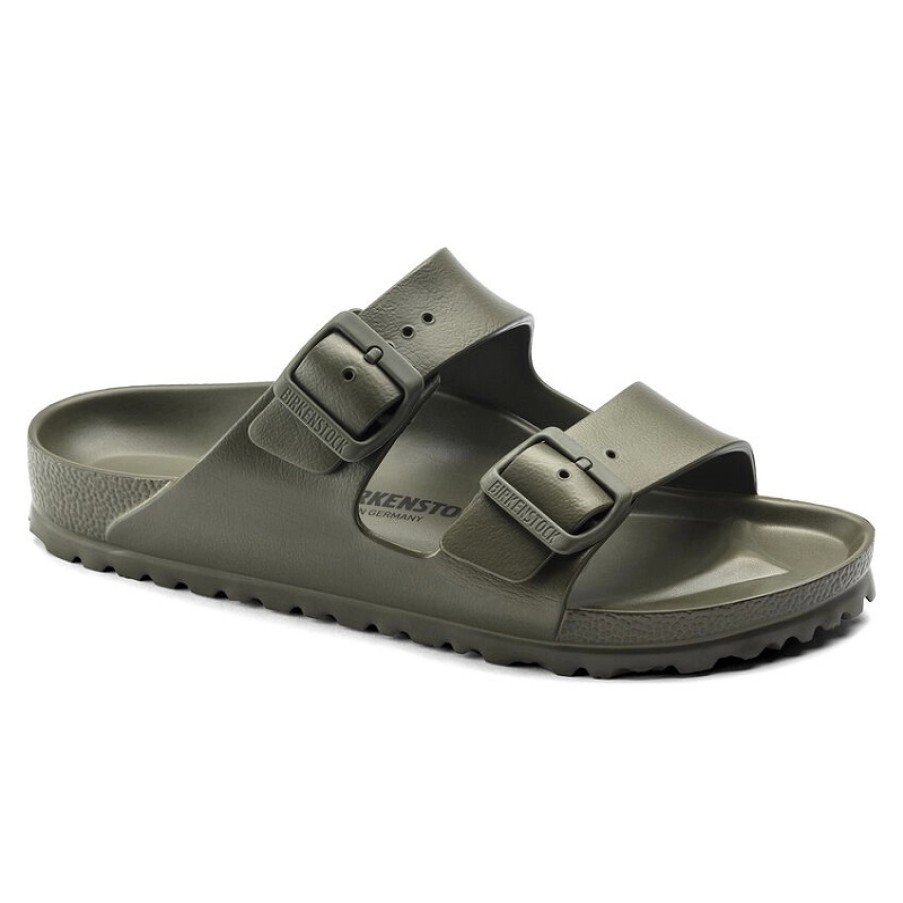 Femme Birkenstock | Sandales Birkenstock Women Arizona Eva Khaki Narrow