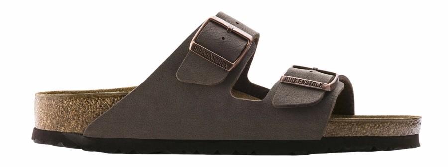 Homme Birkenstock | Sandales Birkenstock Unisexe Arizona Bf Nubuk Mocca Regular